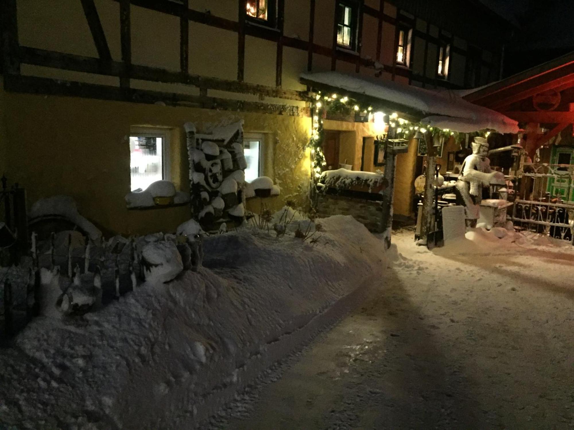 Hotel Olbernhau Mit Sauna - Kleines Landhotel Zur Ofenschenke Dış mekan fotoğraf